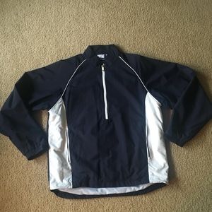 VGC FootJoy HZ Windshirt-Navy/White Medium